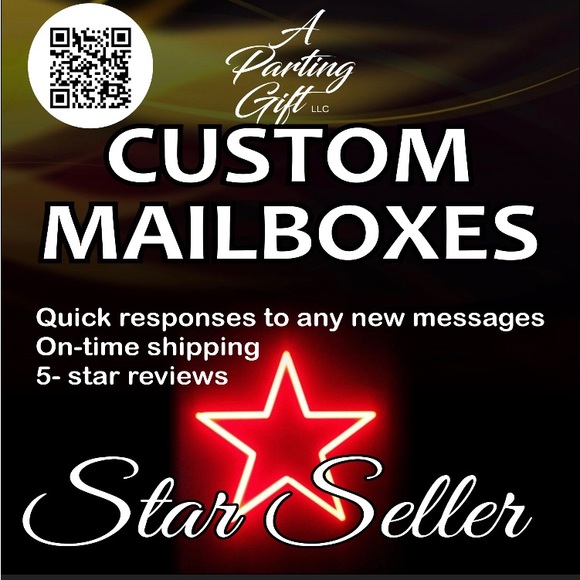 Custom Mailbox with beautiful Hawaiian sunset. Add your name & address optional. - Picture 6 of 11